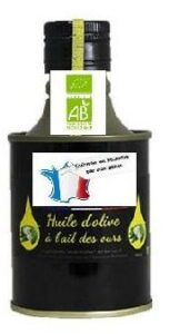 huile d'olive ail des ours