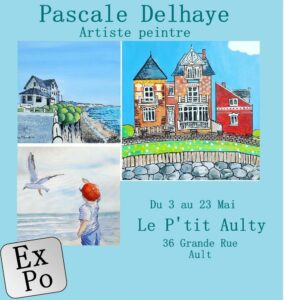 Expo du 3 au 23 Mai Pascale Delhaye, artiste peintre