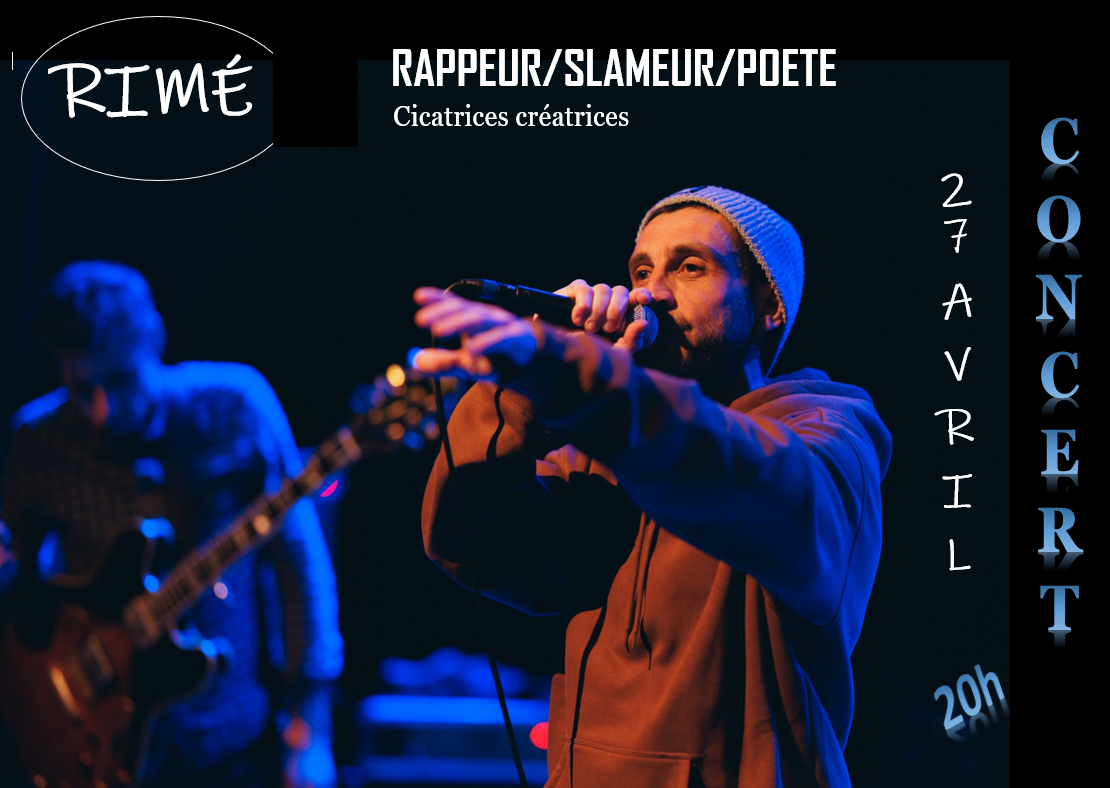 Rimé & Xavier Saîki en concert Samedi 27 Avril à 20h
