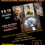 Exposition singulière 9 et 10 novembre 2024 – objets animés